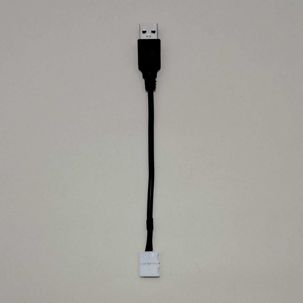 Kabel Jepit USB Konektor LED Strip Single Color 2 Pin