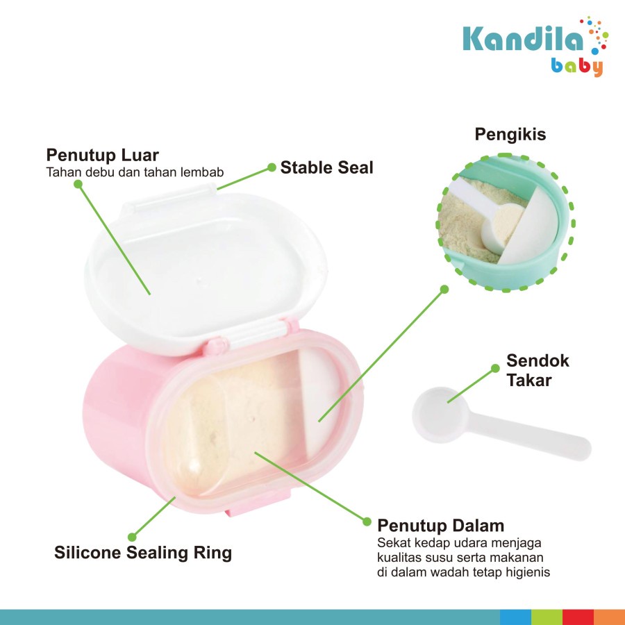 Kandila Baby Formula Container / Tempat Susu Bubuk Bayi