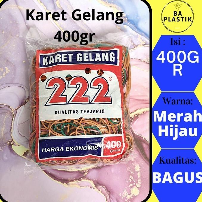 `````````] Karet Gelang 222 / Karet gelang termurah / karet gelang warna warni