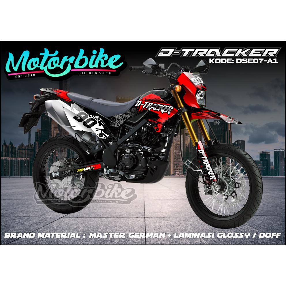 Sticker Decal Dtracker 150 Dekal KLX SE 150 Fullbody_Aksesoris Motor KLX