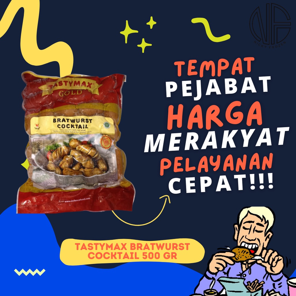 

TASTYMAX BRATWURST COCKTAIL 500 GR