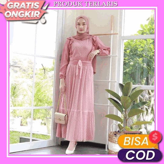Gamis Terbaru 2023 Lebaran Wanita Import Remaja Gamis Model Terbaru 2023 Gsmis Ori Modern Brukat Gam