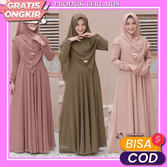 Gamis Terbaru 2023 Lebaran Wanita Import Remaja Gamis Model Terbaru 2023 Gamis Model Terbaru 2023 Gs