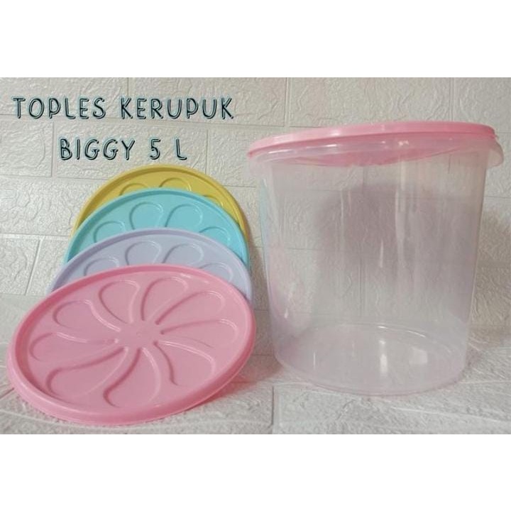 Toples Kerupuk Ukuran 5 Liter &amp; 10 Liter