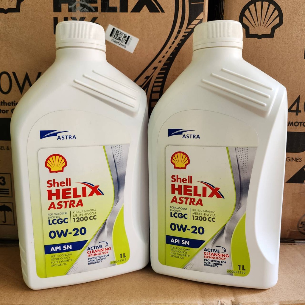 OLI Mobil Shell helix ASTRA 0W-20 API SN+ | SHELL ASTRA 1 LITER