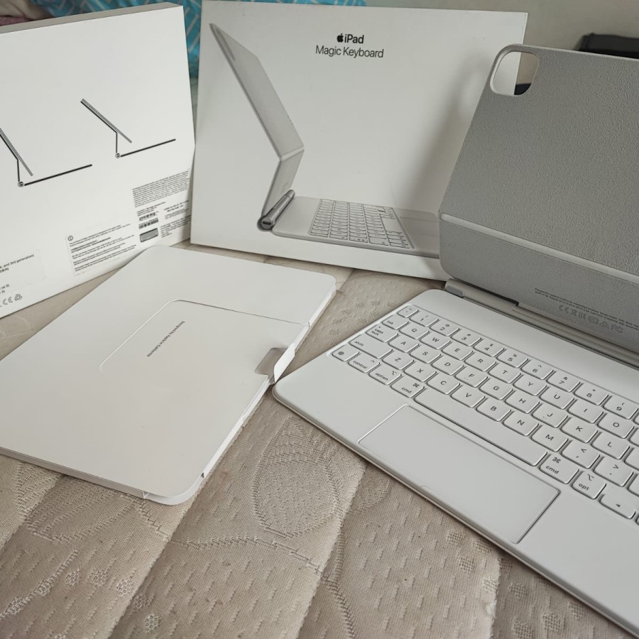 Second Ipad Magic Keyboard 2021 | for iPad Pro 12,9-white Perfect 2n