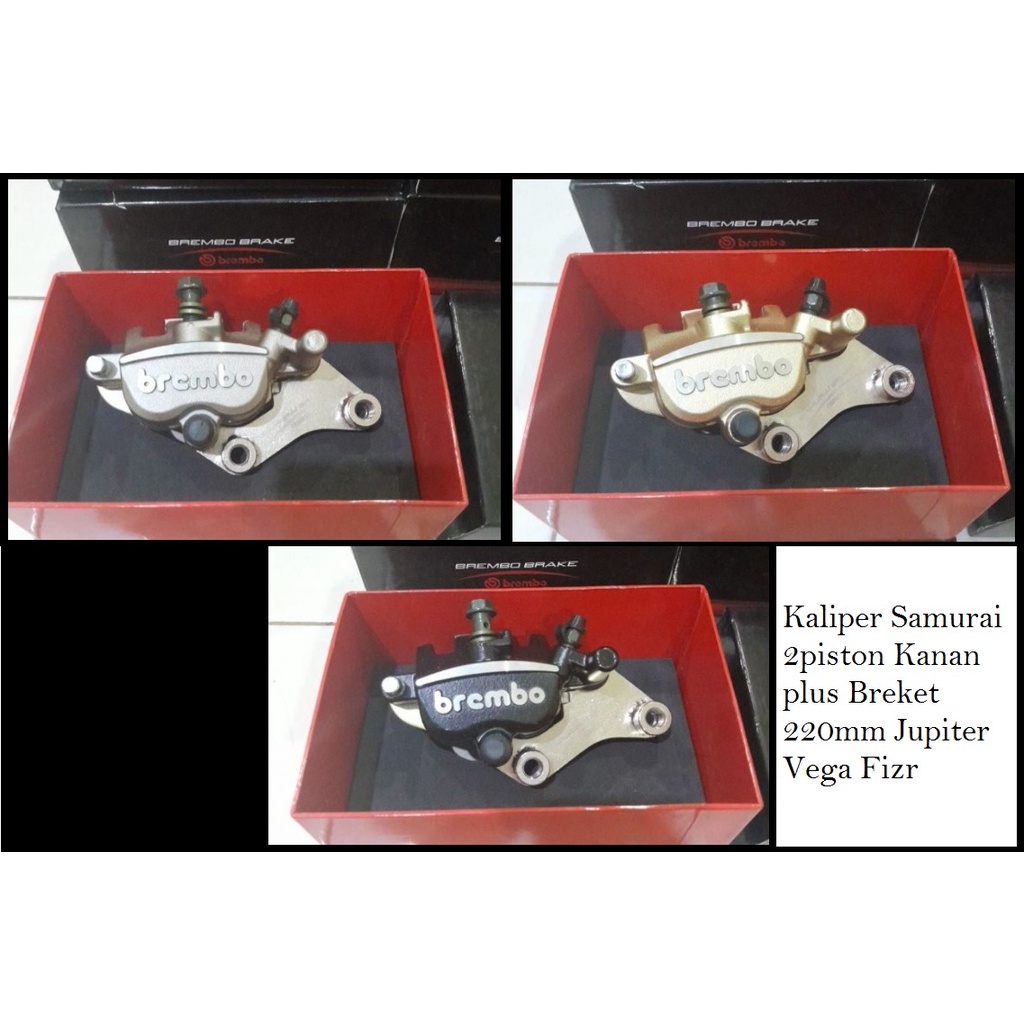 kaliper brembo samurai plus breket jupiter disc 220 jupiter z dan lainya