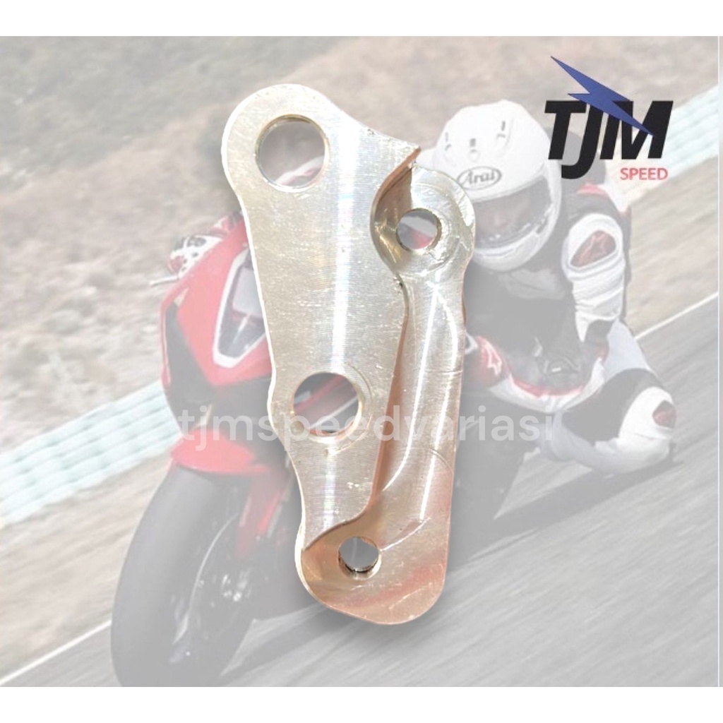 bracket kaliper brembo ninja R disc 260mm RR disc 300mm standard