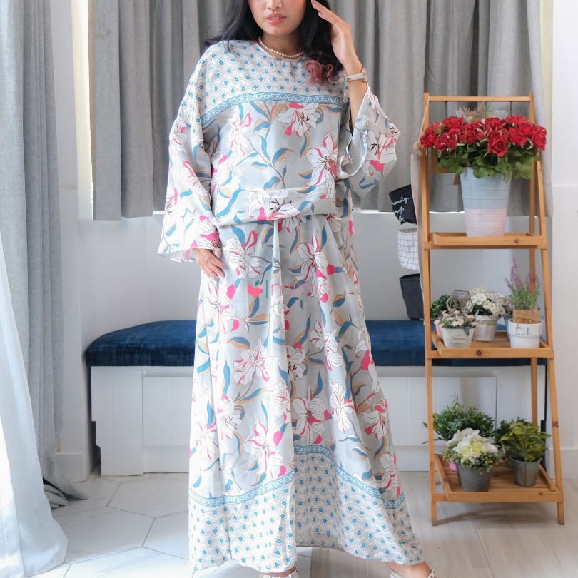 Flowery Kaftan (Ramadhan/Lebaran Collections)