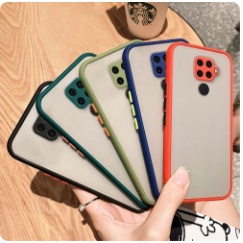 Case Xiaomi Redmi Note 9 Silikon Soft Case Colored Frosted