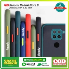 Case Xiaomi Redmi Note 9 Silikon Soft Case Colored Frosted