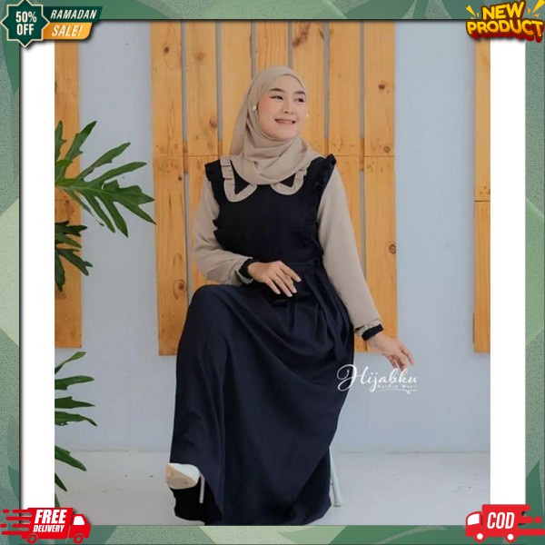 Baju Muslim Wanita Dewasa Gsmis Cewek Import Gamis Lebaran Bju Muslimah Perempuan Mewah Elegan Games
