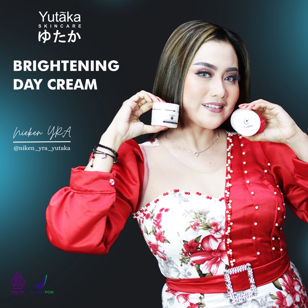 DAY CREAM ORIGINAL 100% YUTAKA/CREAM SIANG YUTAKA/ BRIGHTENING DAY CREAM