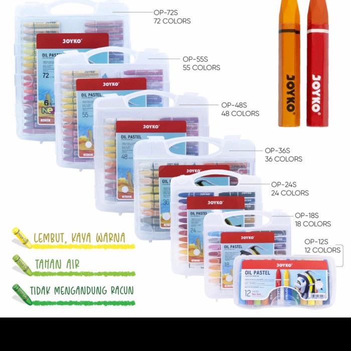 

Terlaris Crayon Warna Joyko, Warna Bagus Untuk Menggambarkan Kreatifitas Anak