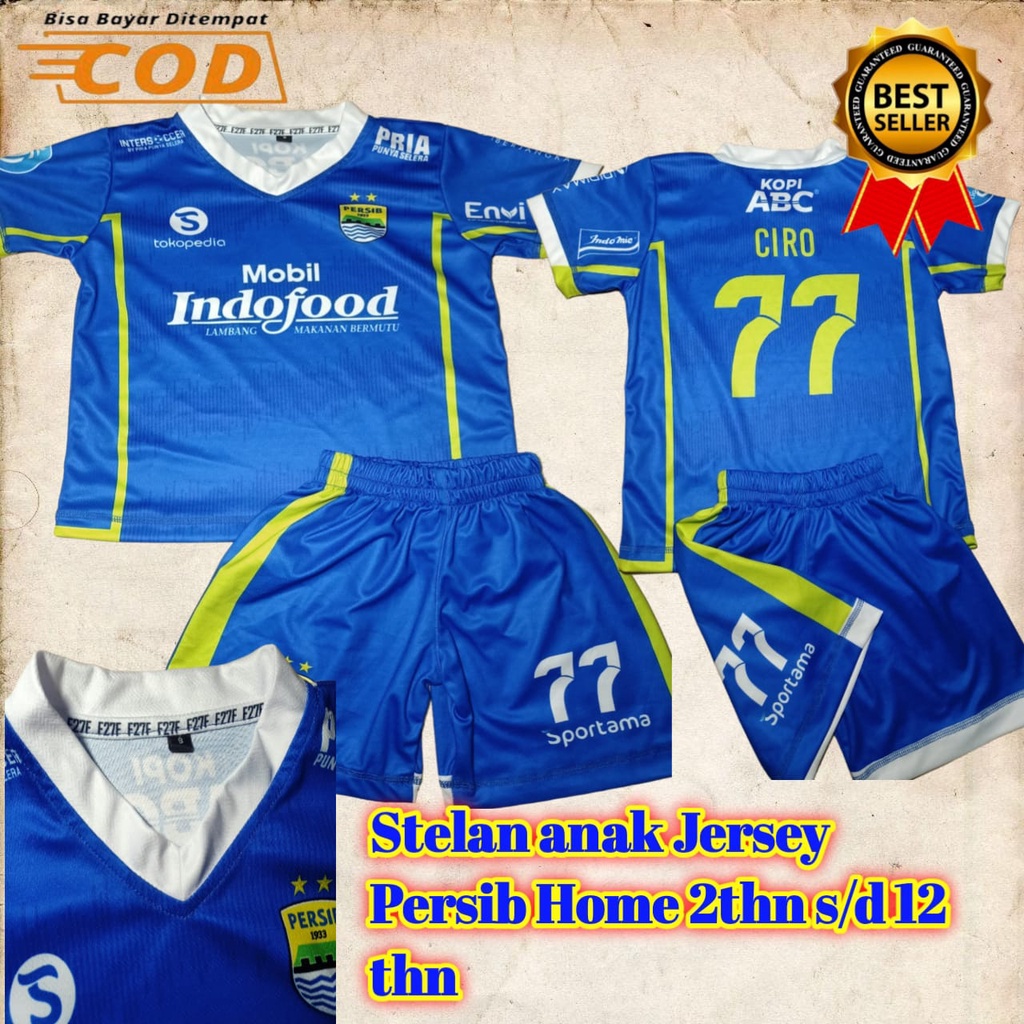 Jersey FULL PRINT jersey anak persib bandung home ciro77