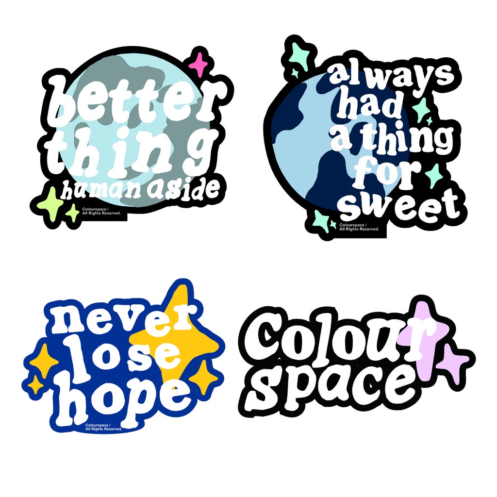 Colourspace Accessories Sticker Pack ACC 003 All