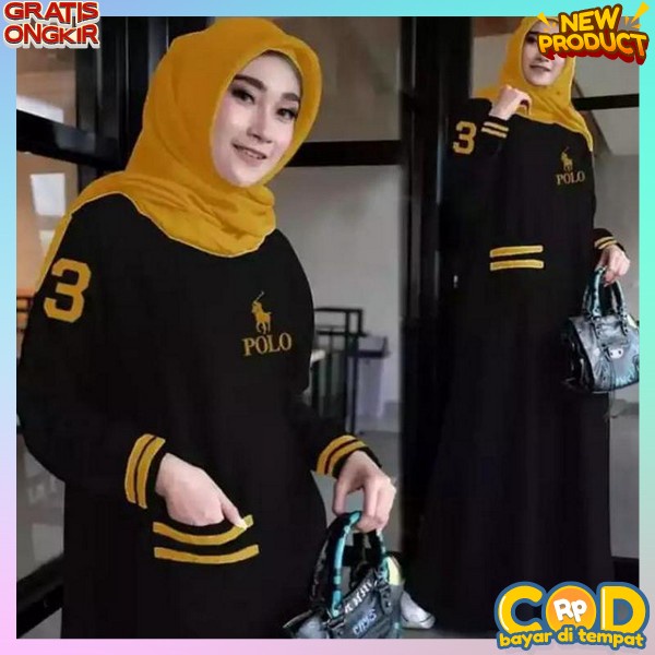 Baju Gamis Baju Muslim Hera Gamis Lebaran Wanita Cewek Games Terbaru 2023 Dewasa Premium Perempuan E