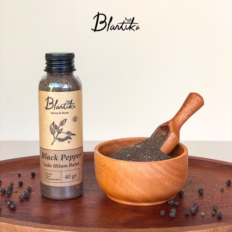 

Lada Hitam Halus Bubuk Premium - Black Pepper Powder - Lada Hitam Halus non-MSG