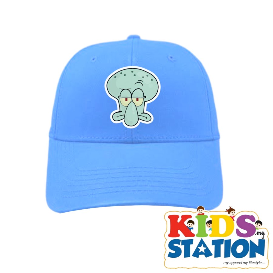 TOPI BASEBALL ANAK ANAK SQUIDWARD SPONGEBOB SQUAREPANTS