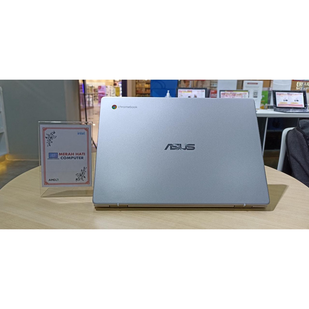 Laptop Murah ChromeBook ASUS  C424MA Intel N4020 4GB 256GB 14 FHD ChromeOS Original Terlaris