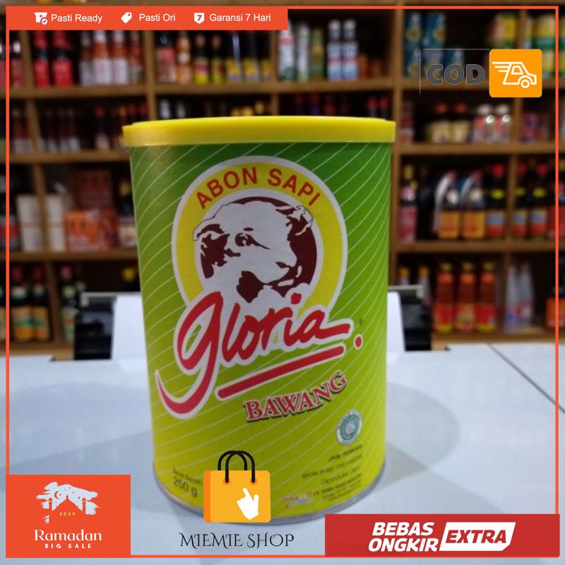 

Abon Gloria Sapi Bawang 250gr