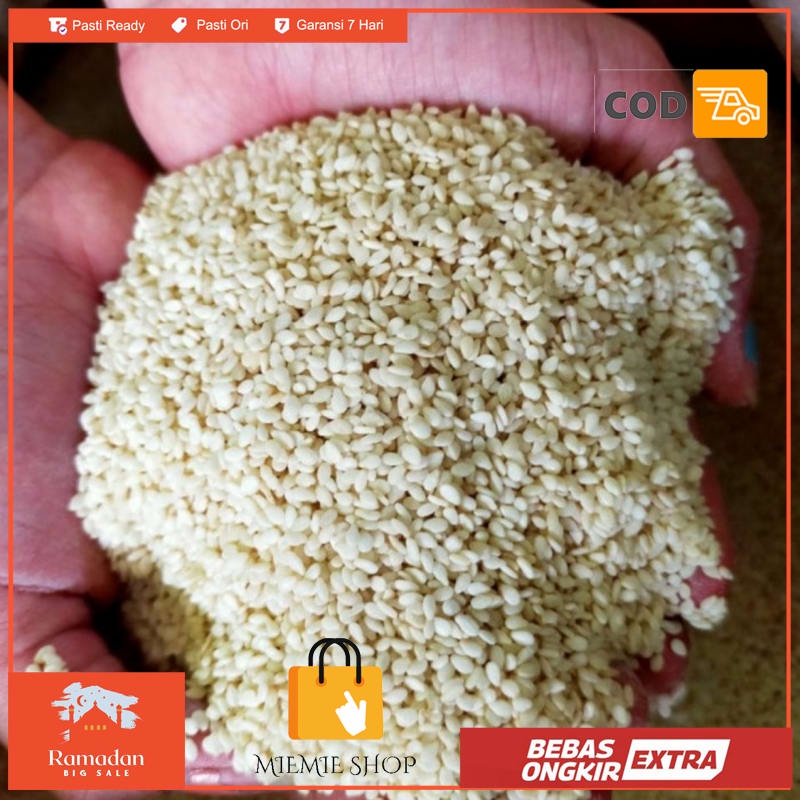 

Wijen Putih 100 Gram Import Grade A