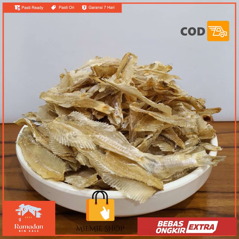 

IKAN ASIN KIPAS pack ± 100gr