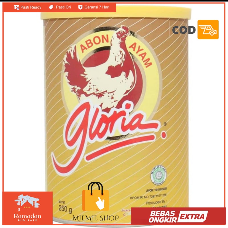 

Abon Ayam Gloria 250gr