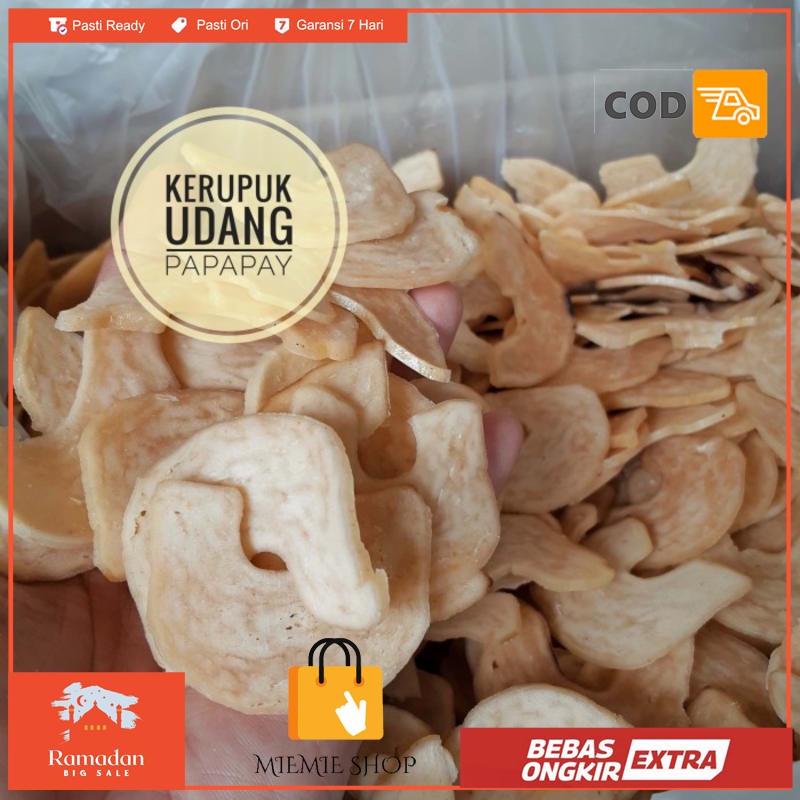 

Kerupuk Udang Mentah Nikmat 250 gr