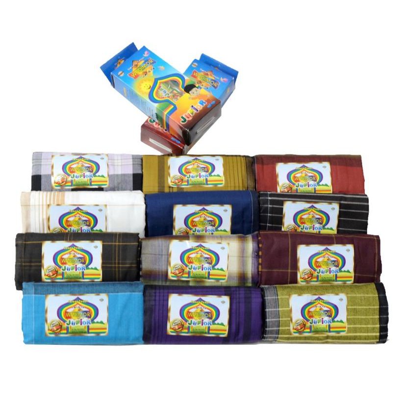 (JB99) Sarung tenun wadimor junior / sarung tenun anak