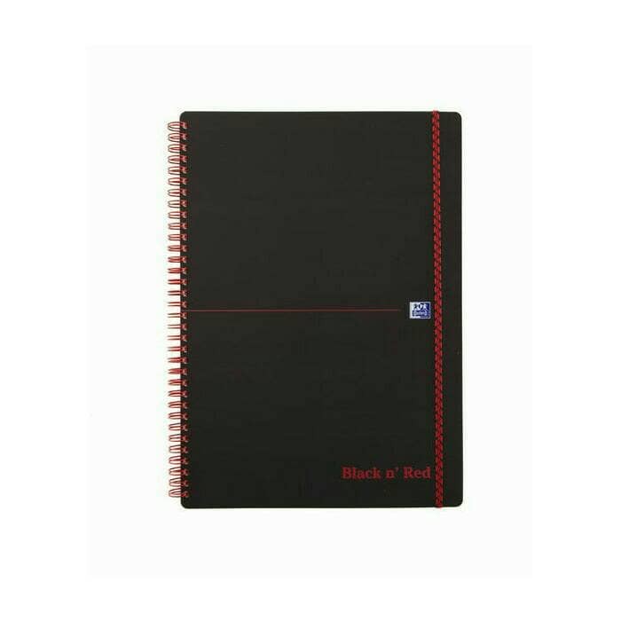 

Terlaris Nbook Professional Notebook A4 Ruled Black N'Red Oxford