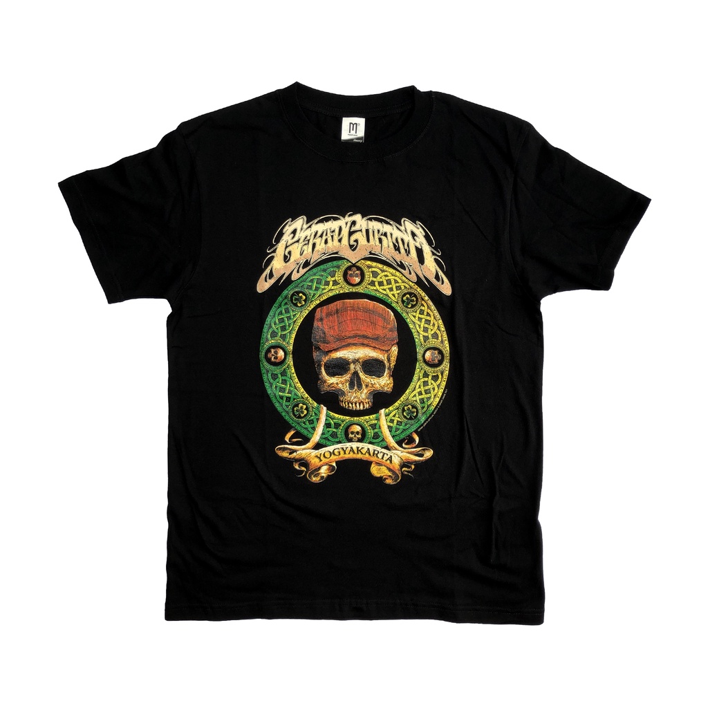 Gerap Gurita - Skull T-shirt - Black