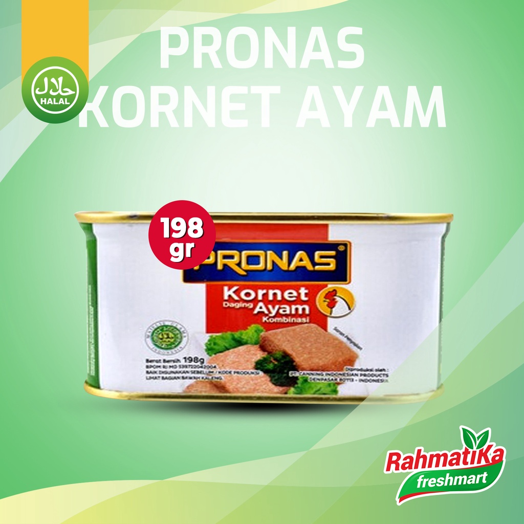 Pronas Kornet Ayam - Corned Chicken 198 gram