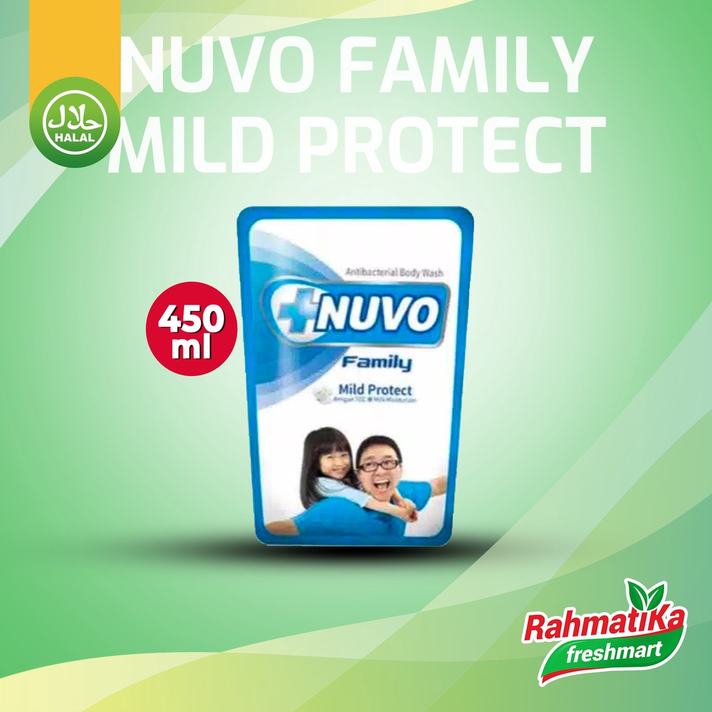 Nuvo Family Mild Protect - Sabun Cair 450 ml