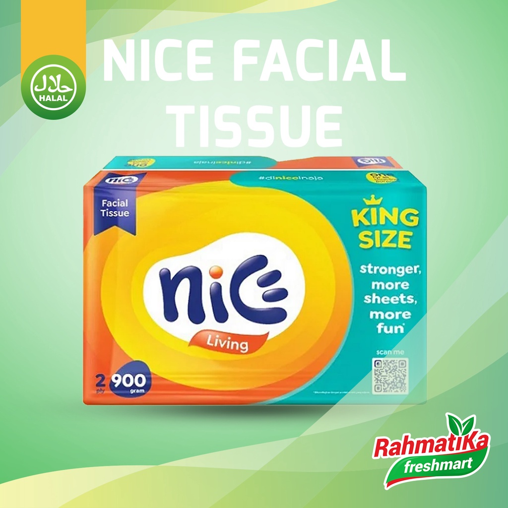 Nice Facial Tissue 2 Ply 900 gr