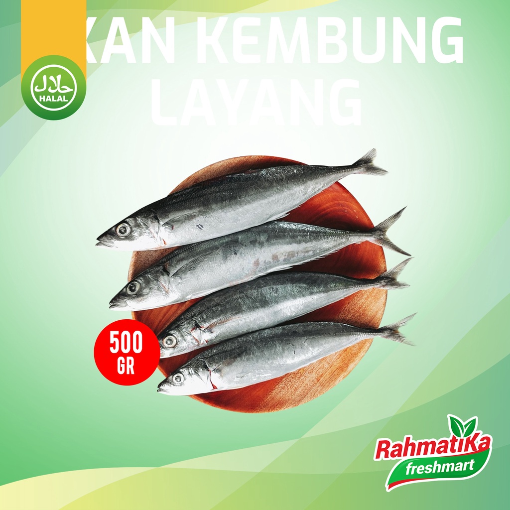 Ikan Kembung Layang Segar 500 gr