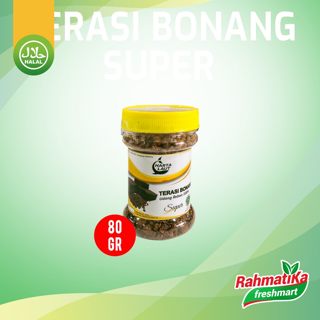 Trasi Bonang Oven Super Cap Harta Laut 80 gram