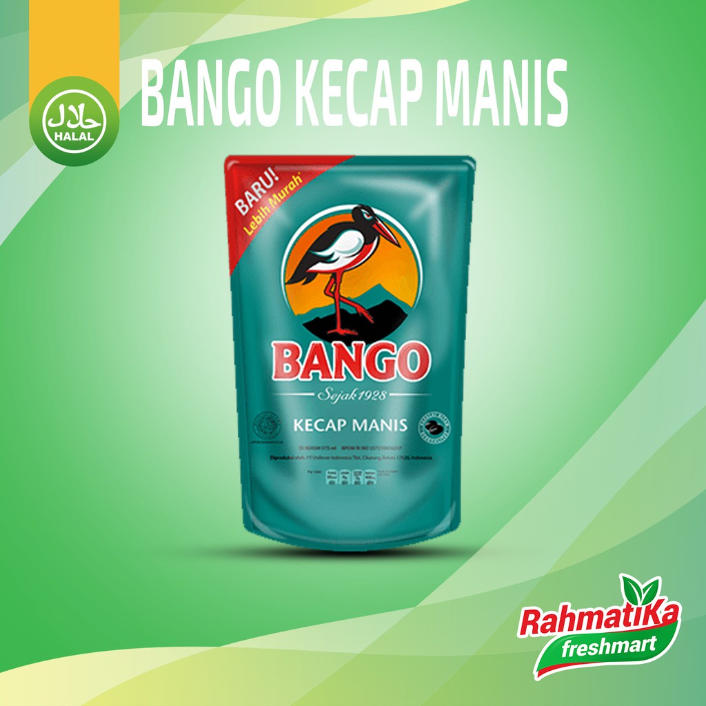 Kecap Bango / Bango Kecap Manis Refill 520 ml