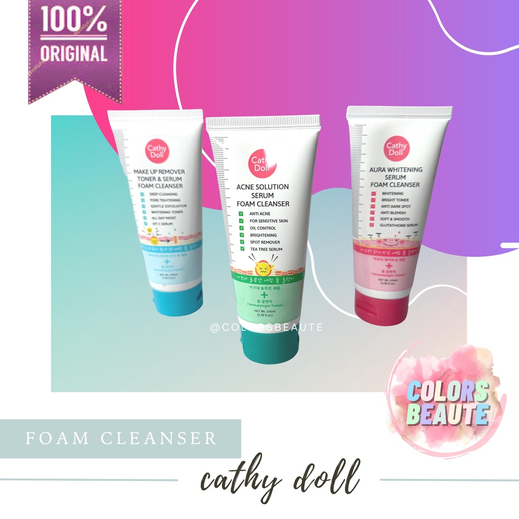 CATHY DOLL FOAM CLEANSER / SABUN CUCI MUKA