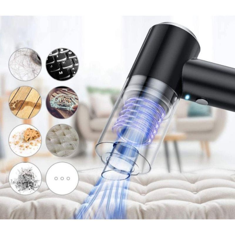 Wireless Car Vacuum Cleaner Portable /Vakum Penyedot Debu Mini Mobil / Vacuum⭐ IndoStar.olshop⭐