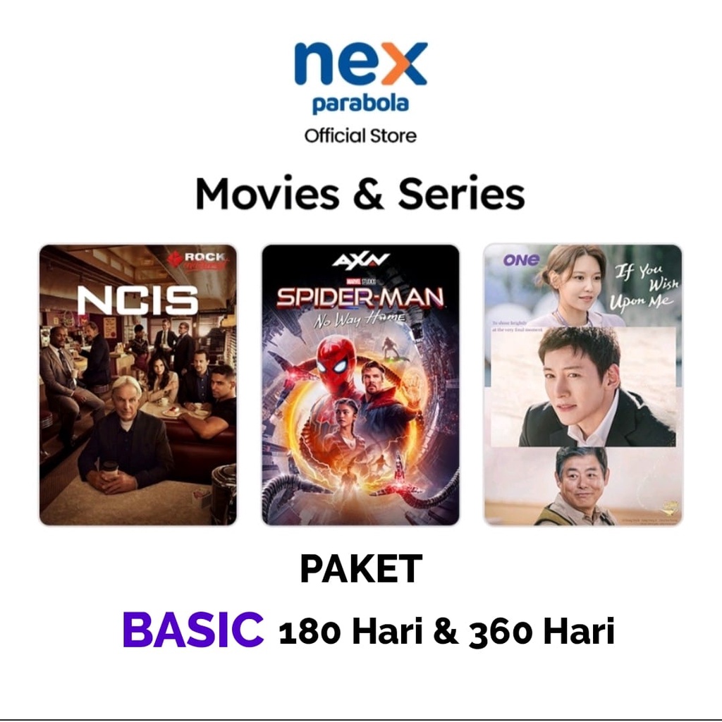 Nex Parabola Paket Basic 180 Hari Dan 360 Hari MNC Group