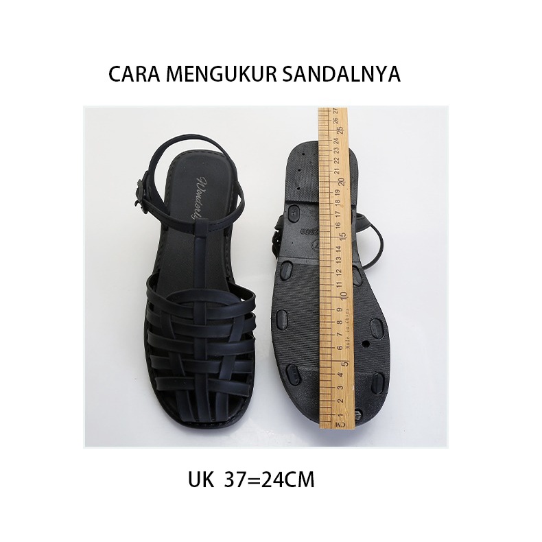 Sepatu Sandal Wanita Flat Wonderly | 2009-WL1