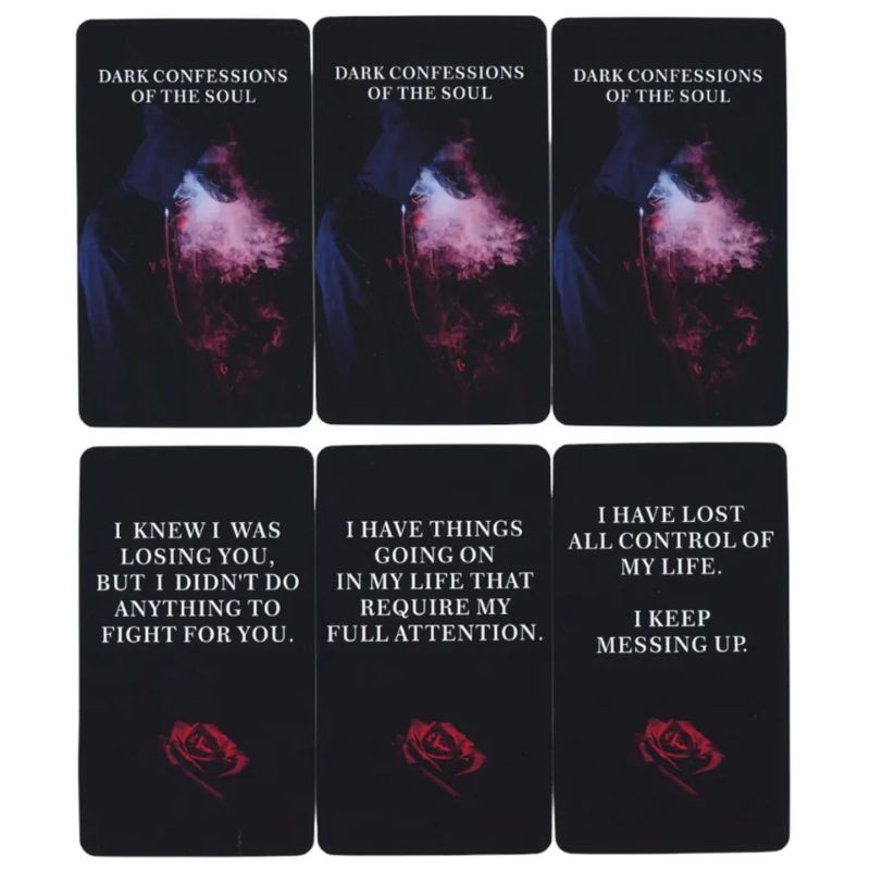 Dark Confessions of The Soul Oracle Hardcase 12x8cm