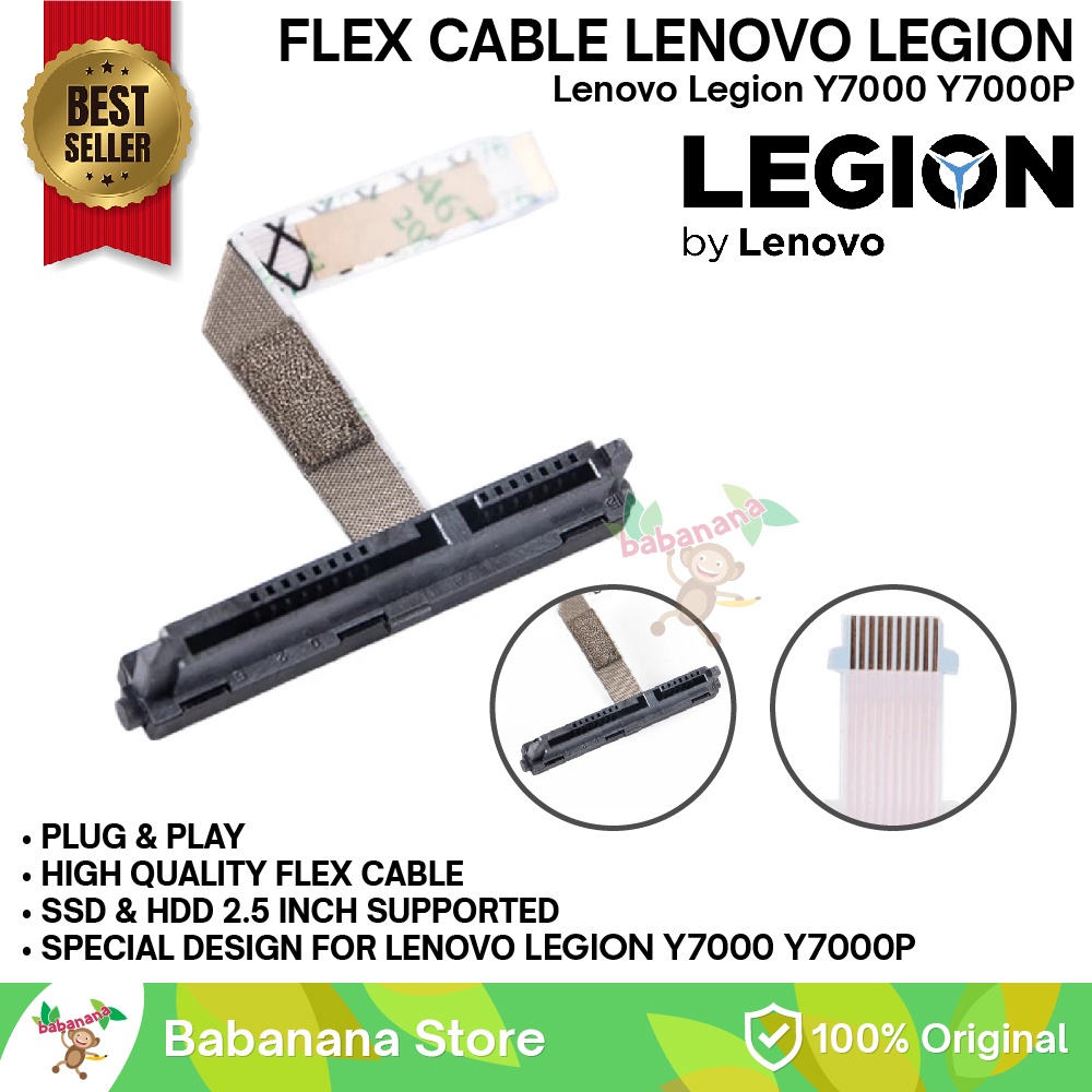 LENOVO LEGION Y7000 Y7000P FLEKSIBEL HDD SSD KABEL SATA FLEX LAPTOP