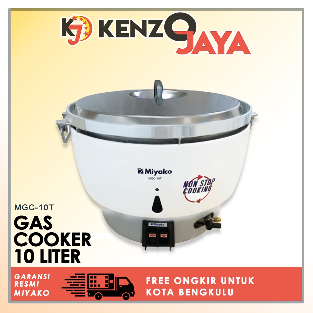 Magic Com Gas Cooker Miyako MGC 10T Rice Cooker Gas 10 Liter