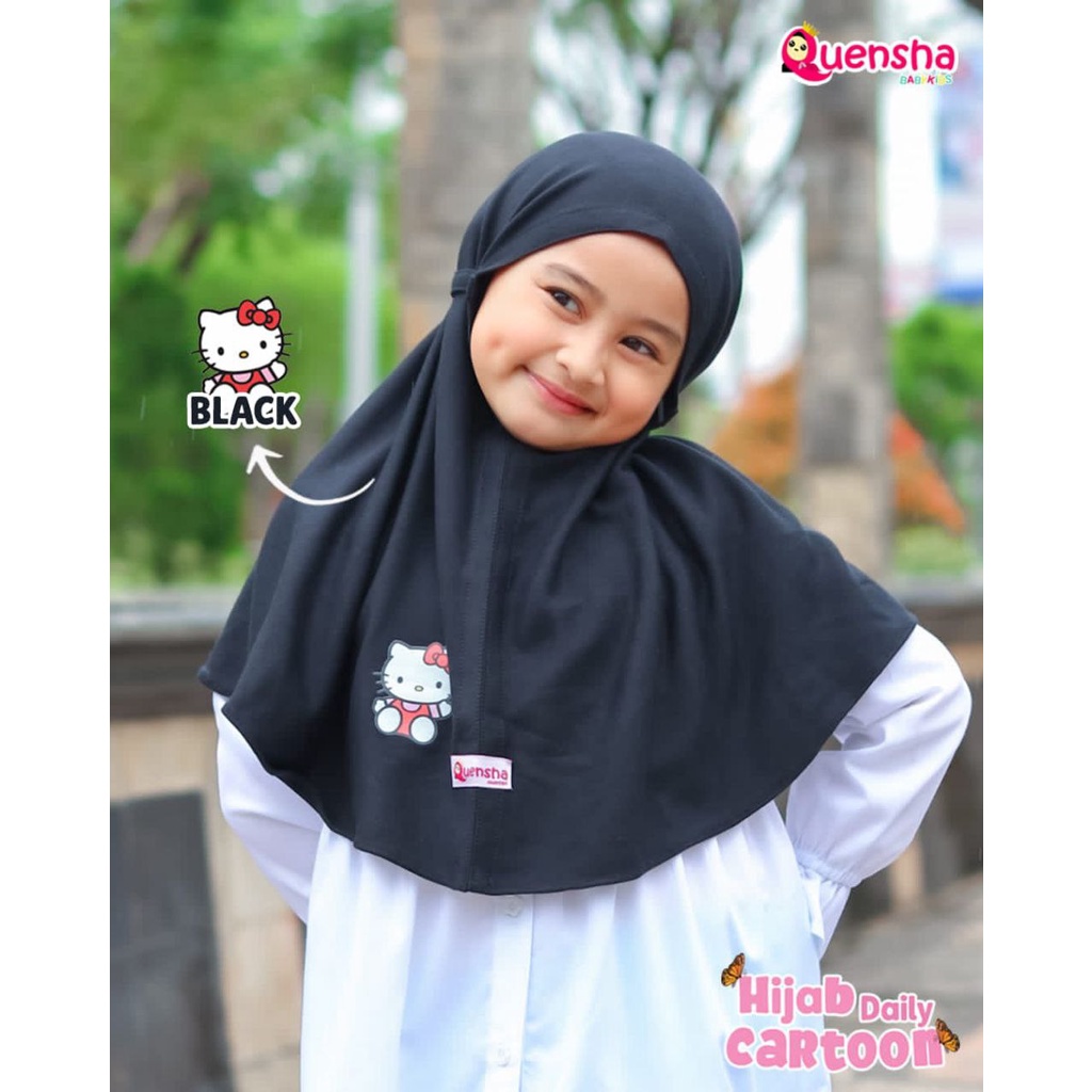 Daily Carton by. Quensha/ Jilbab Anak