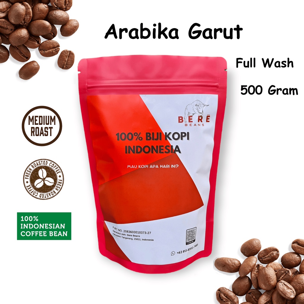 

Kopi Arabika Garut Jawa Barat Indonesia 500 GRAM Biji Bubuk Coffee Beans Arabica Coffe Cofe Bean