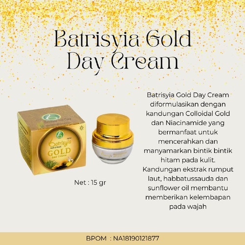 Batrisyia Herbal Gold Series Cream Gold Batrisya / Cream Glowing Herbal
