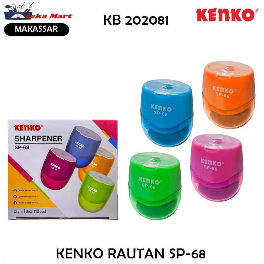 

[BOX/12PCS] KENKO RAUTAN SP-68 PERUNCING