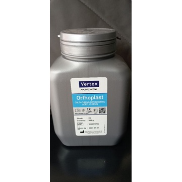 vertex orthoplast transparant orthoplast 500gram